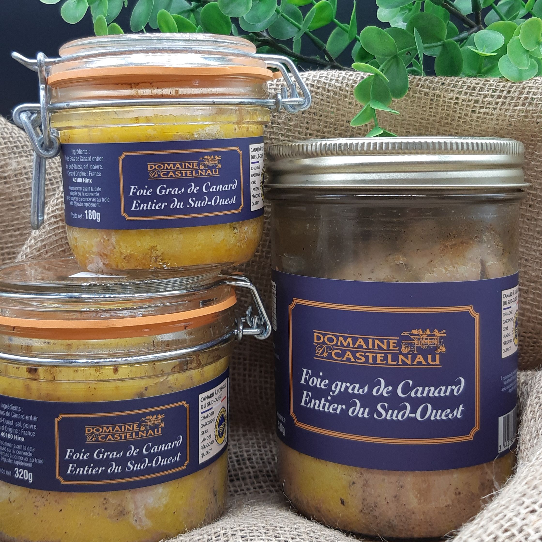 Foie gras de canard entier bocal