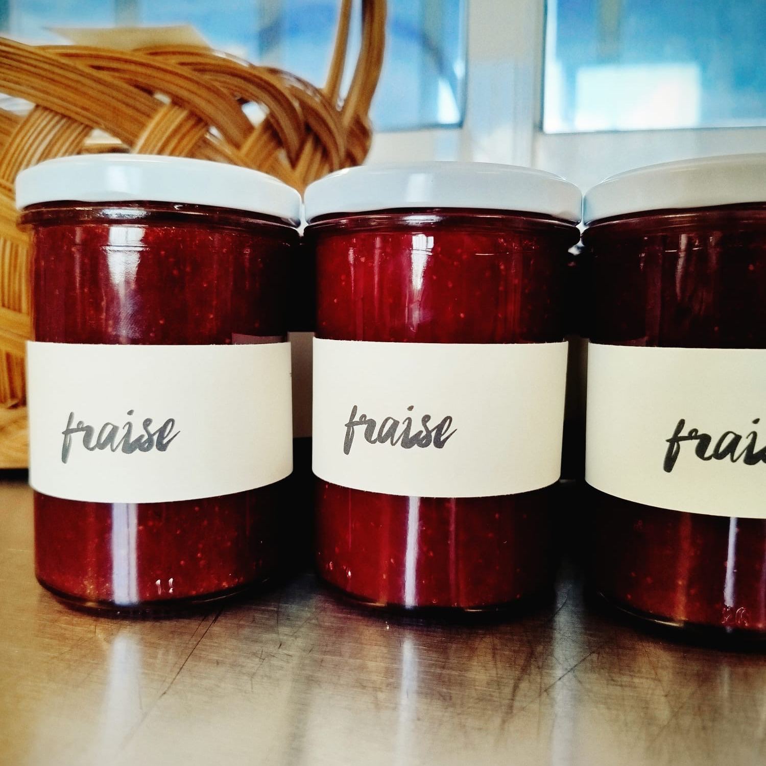 CONFITURE FRAISE BIO - 240g