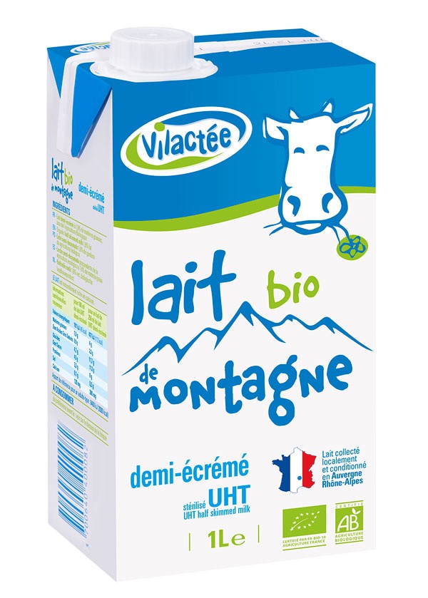 Lait de montagne / Demi-écrémé UHT - 1l
