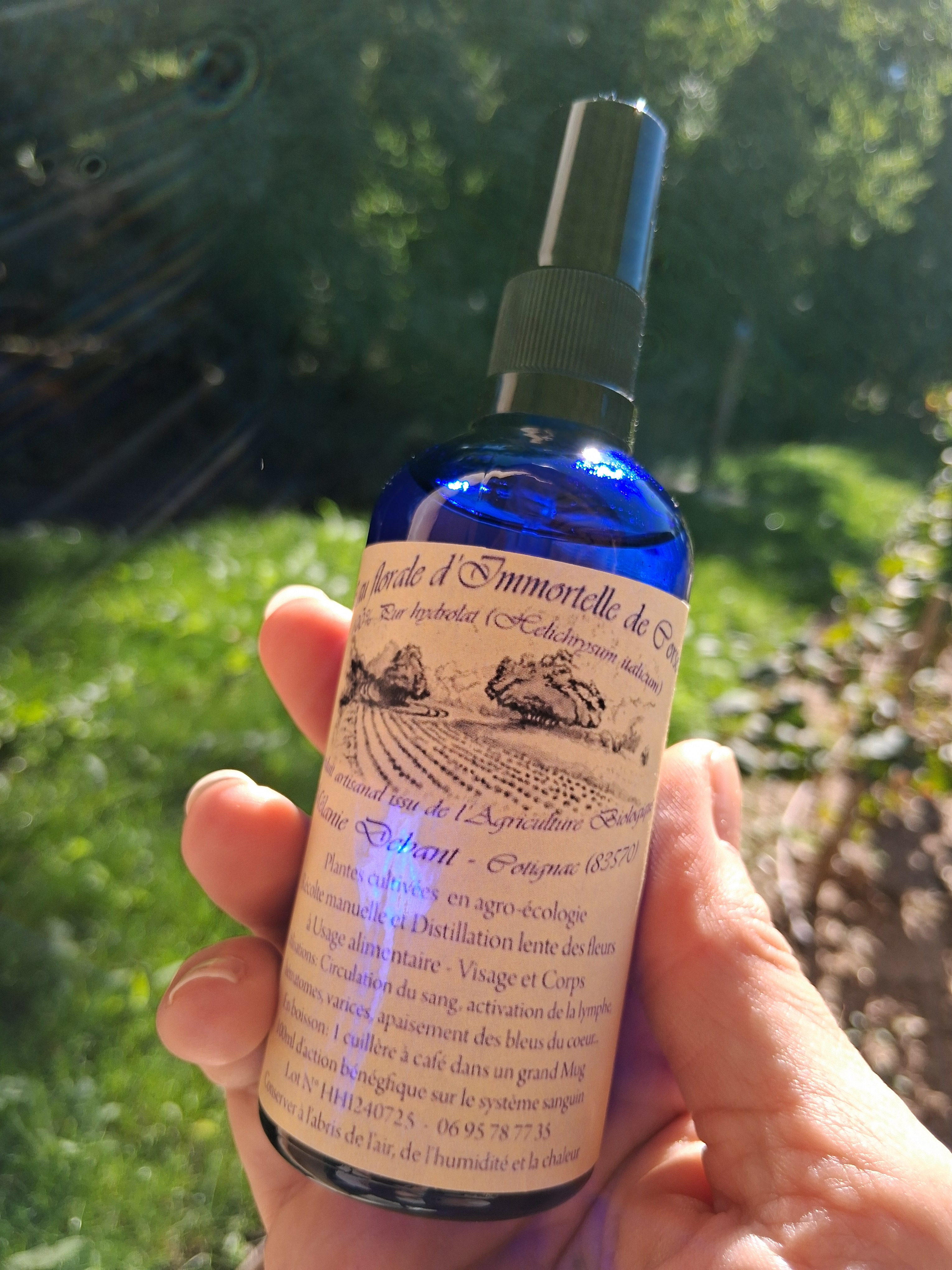 Eau Florale d'Immortelle de Corse - 180g