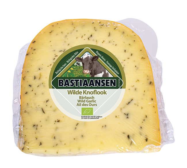 Fromage à l'ail des ours, type Gouda - 180g