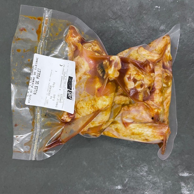 Ailes tex mex - 500g