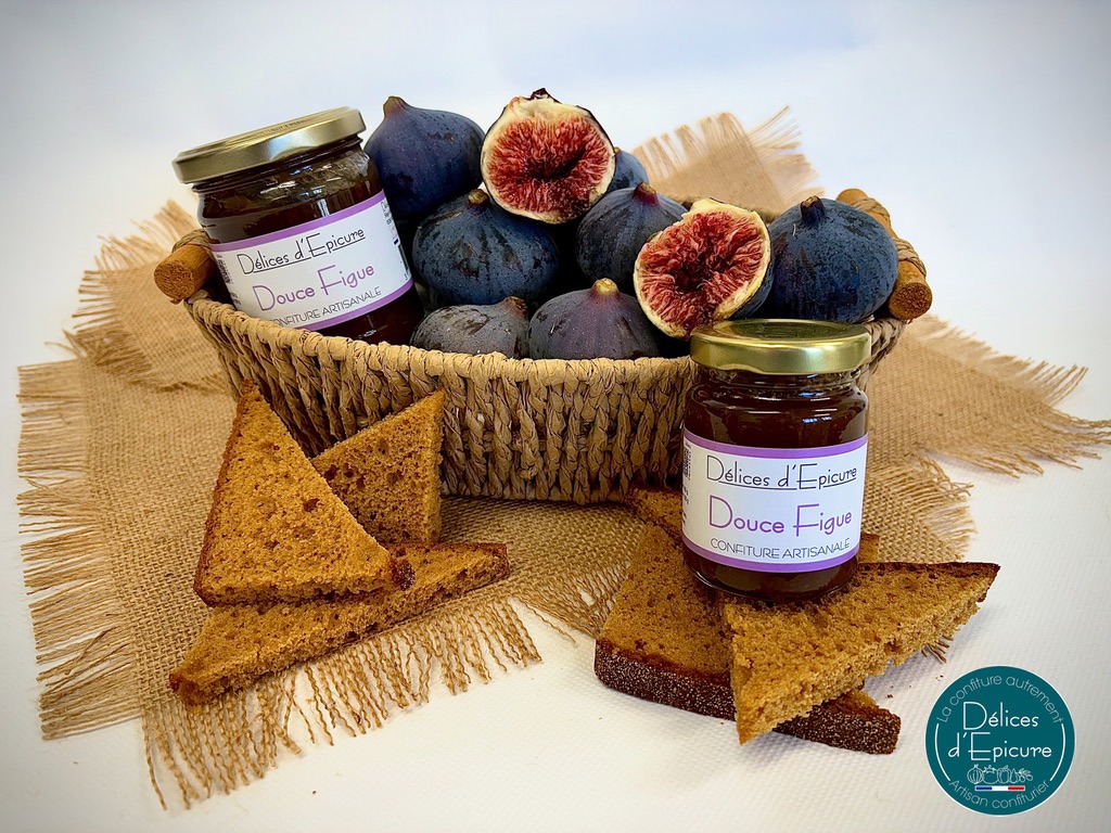 Confiture Douce figue (de Solliès-pont) Pain d'épices