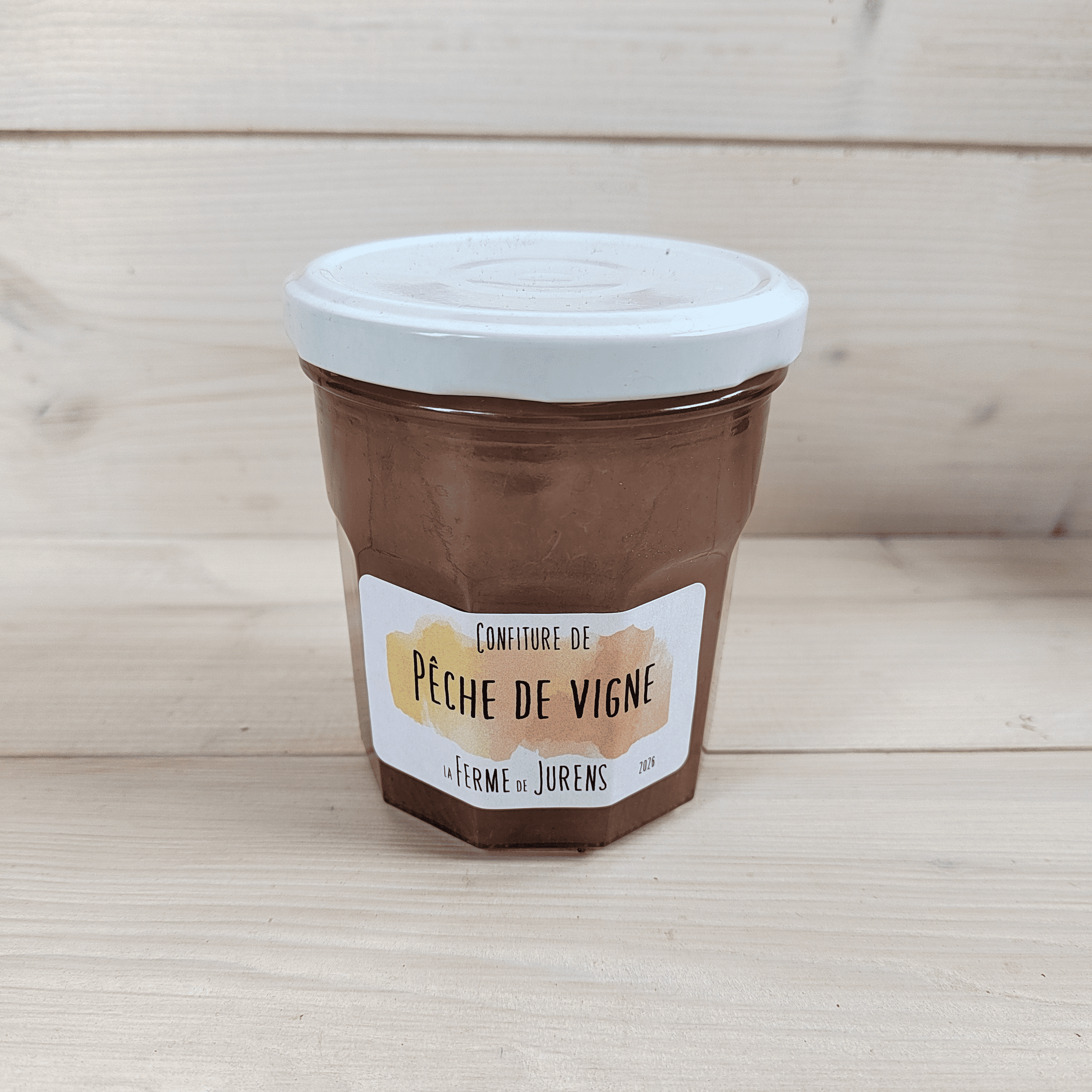 Confiture Pêche de vigne - 375g