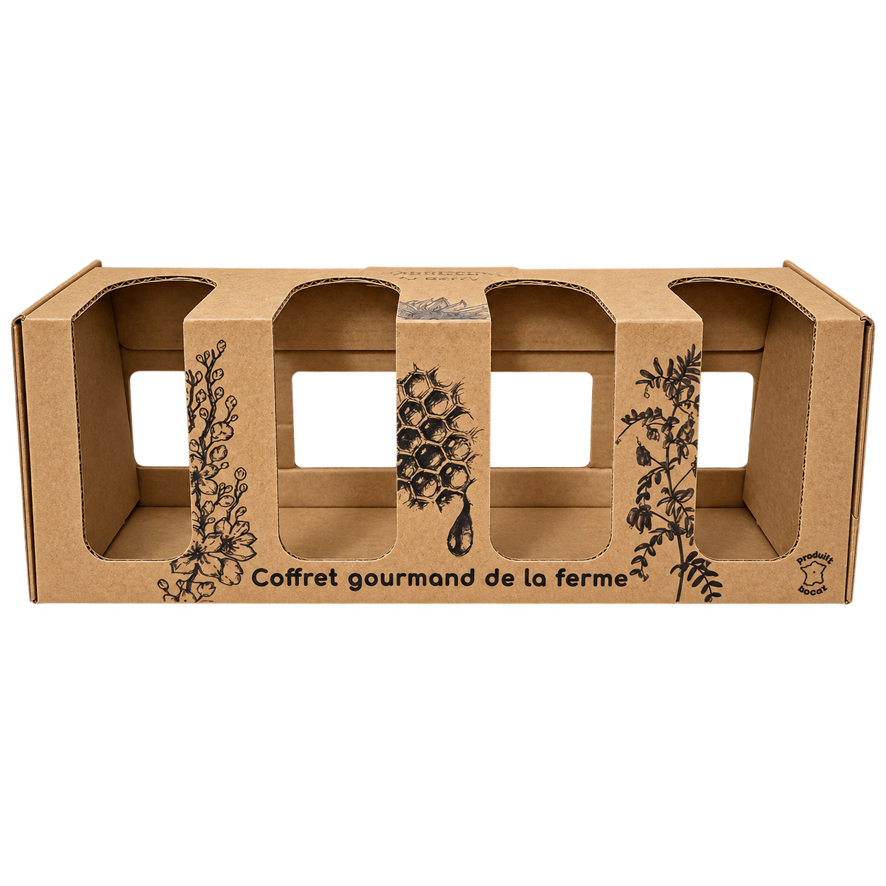 Coffret 4 Pots (Emballage vide)