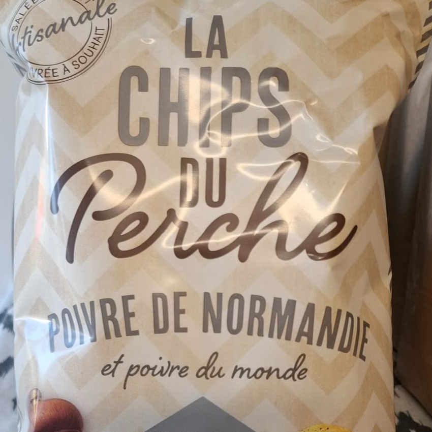 Chips du Perche POIVRE - paquet 125g -(revente)