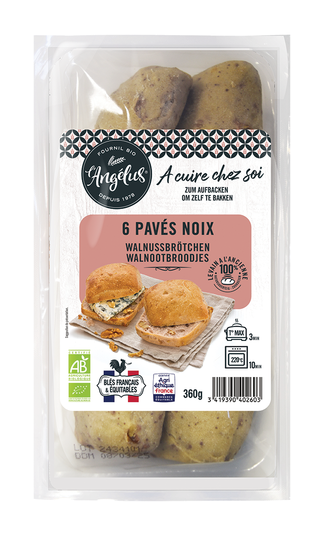 Petits Pavés aux Noix BIO - 360g