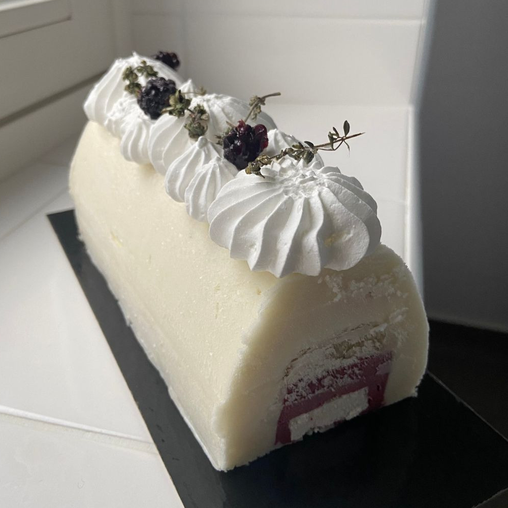 Bûche glacée - La Fleurie