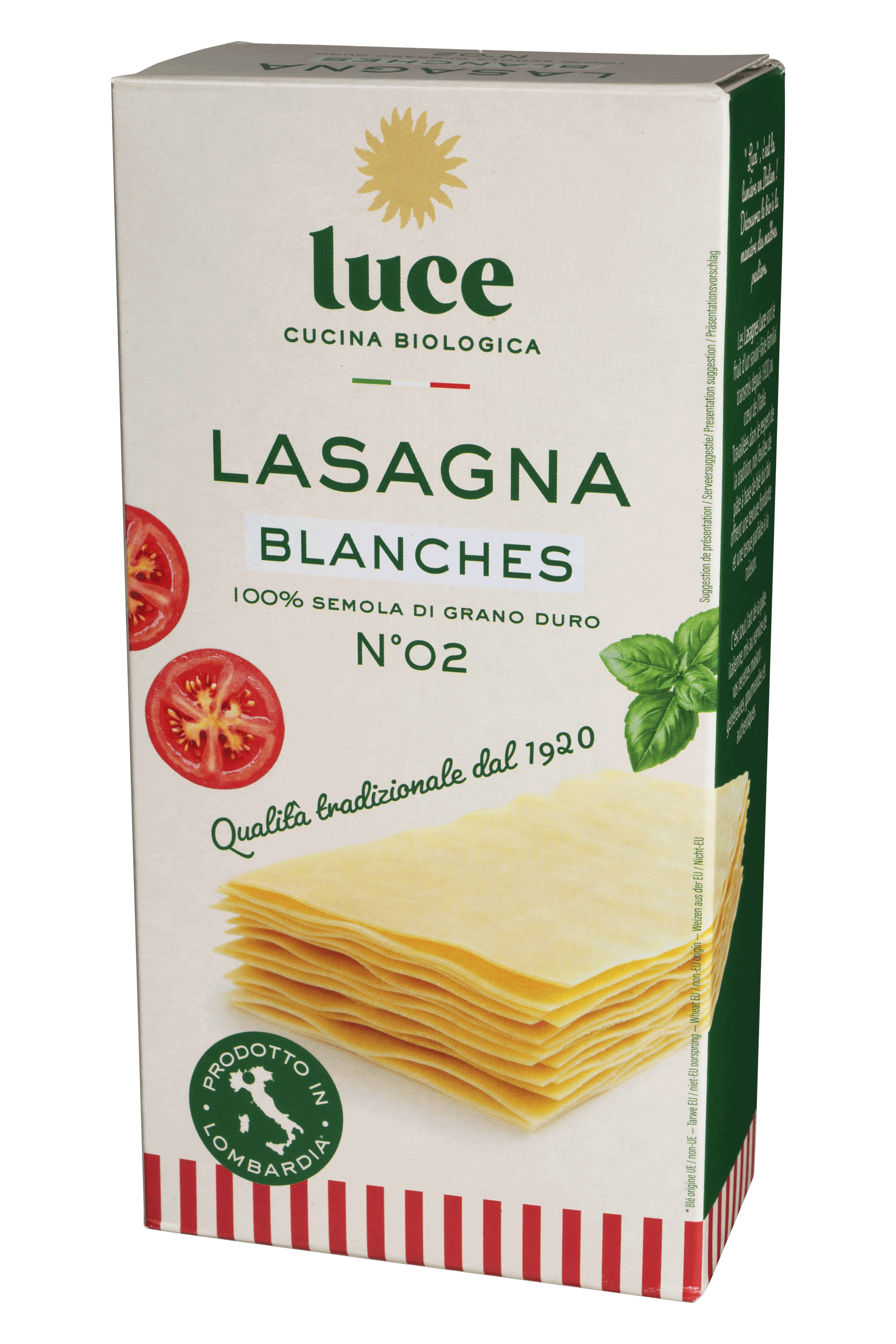 Lasagnes blanches - 250g
