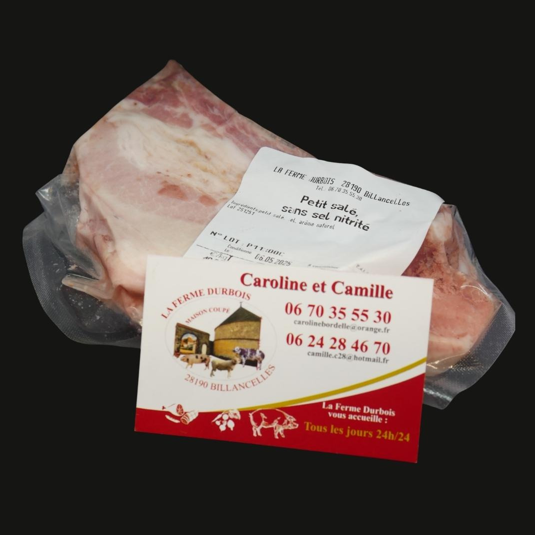 Petit salé de porc | ferme durbois - 0,22kg