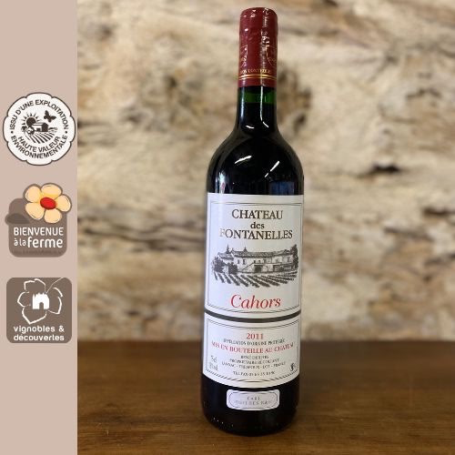 Vin rouge AOC Cahors 2011