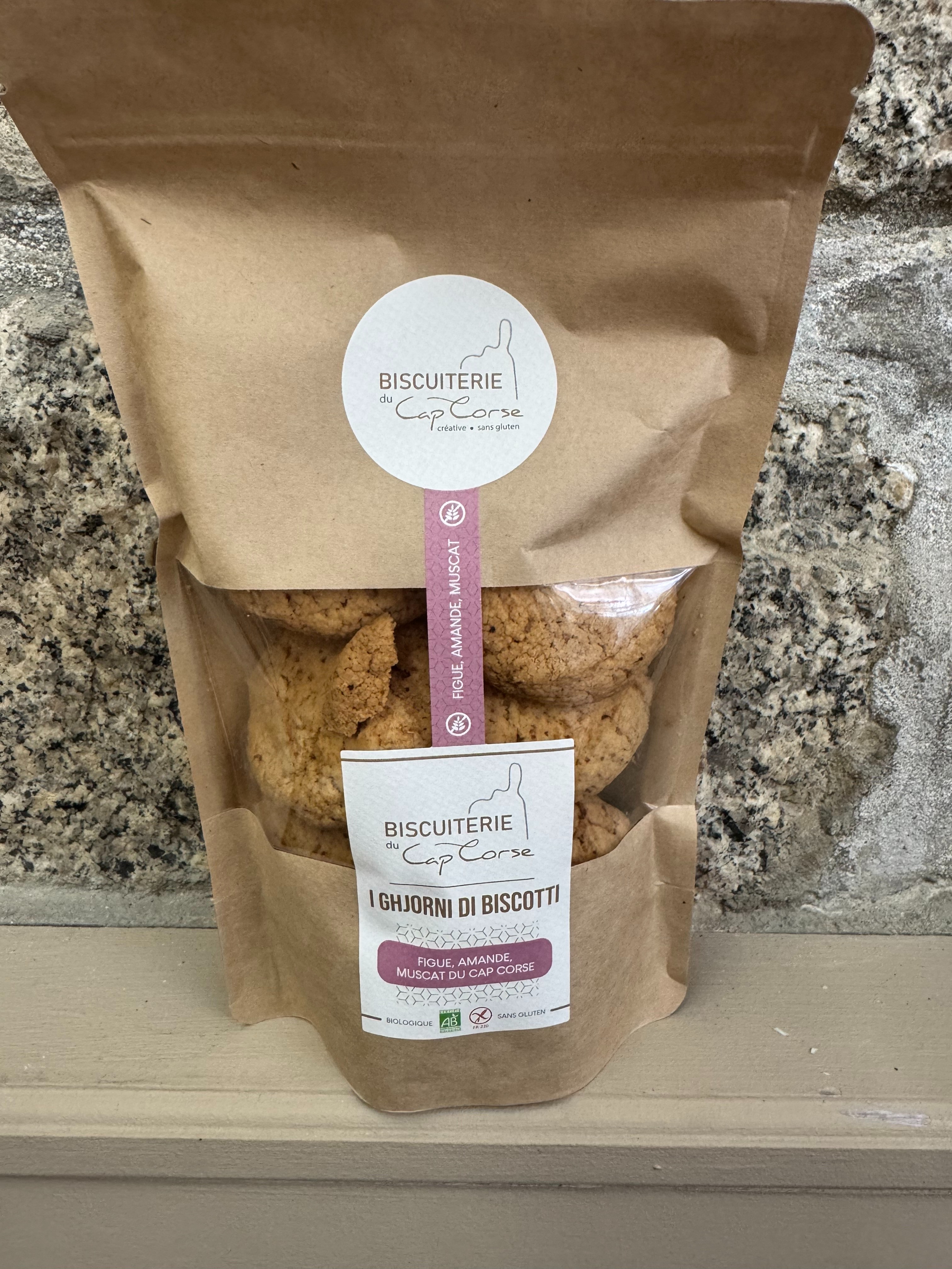 Canistrelli figue, amande & muscat du Cap Corse