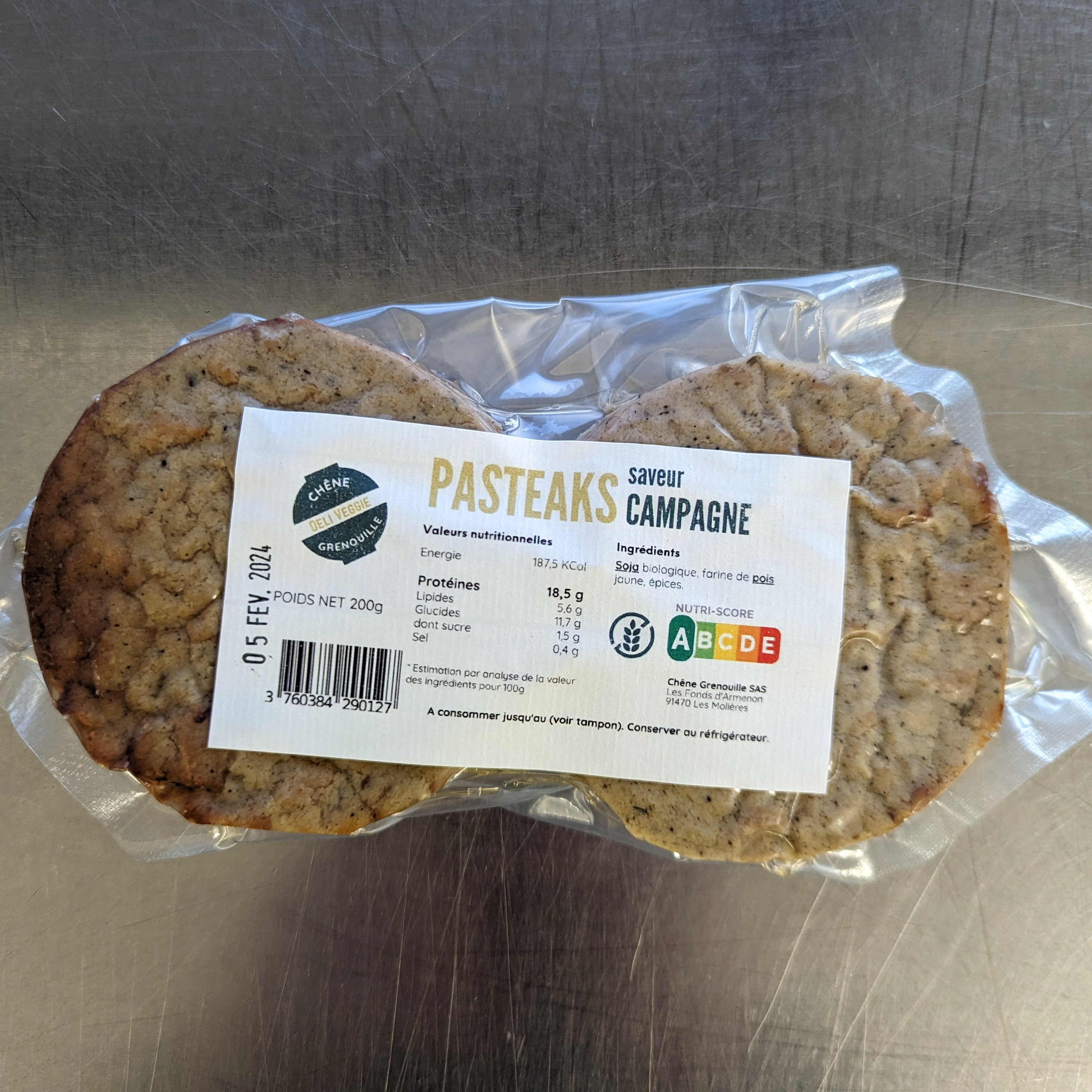 Pasteaks Saveur Campagne par 2 - 200g