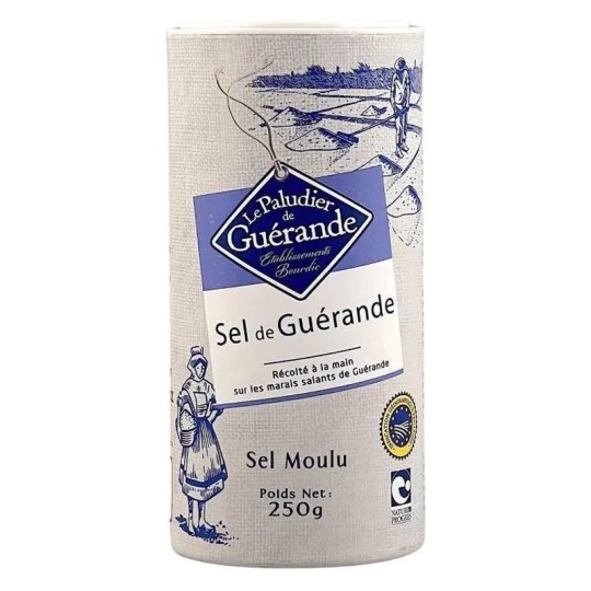 Sel de Guérande IGP Moulu - 250g