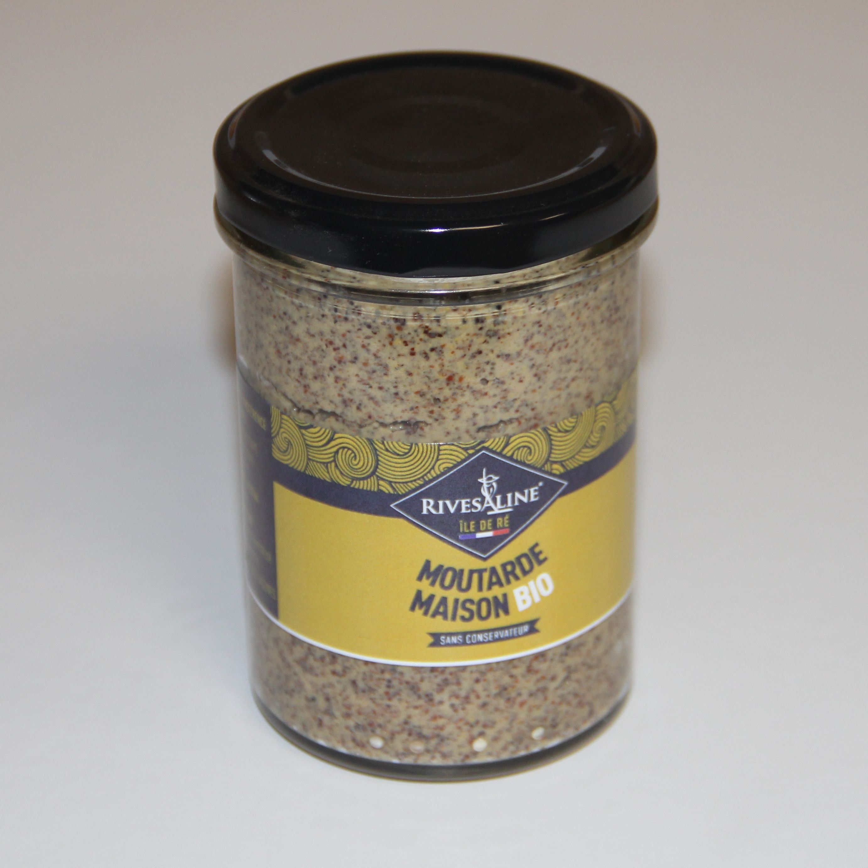 Moutarde maison bio Rivesaline 200 g