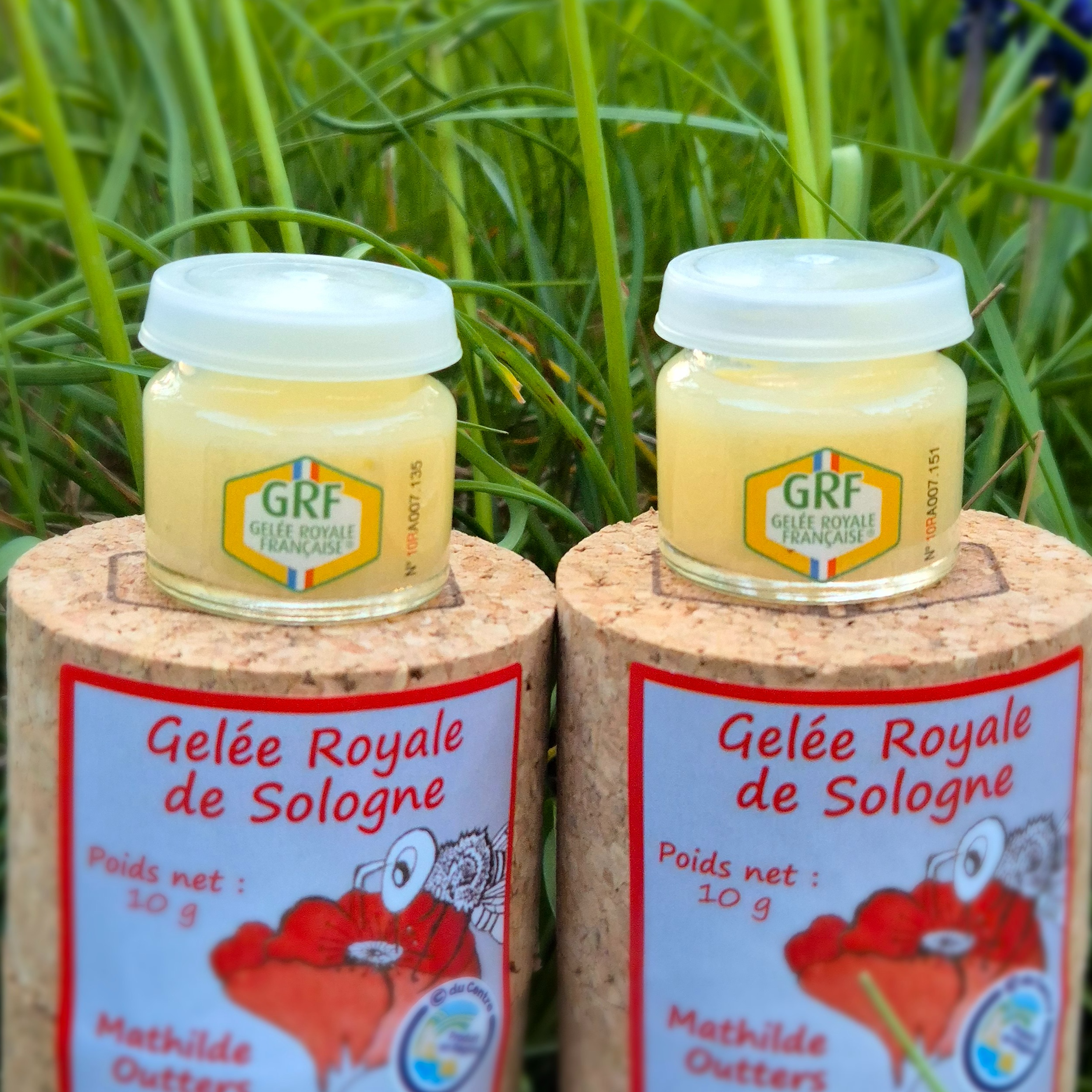 2 pots de 10 g dans 2 Coffrets Liège - 20g