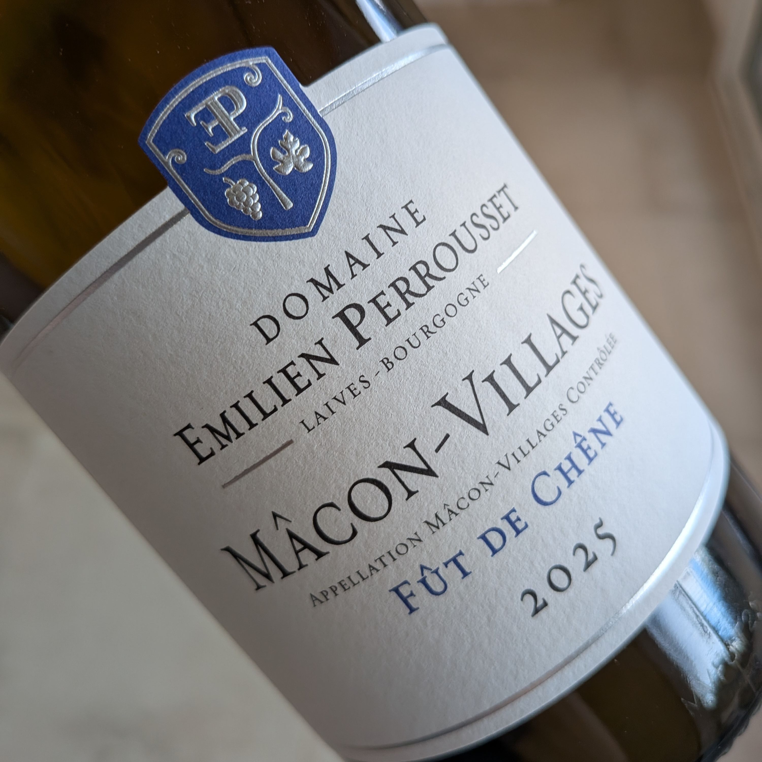 Mâcon-Villages – Fût de chêne - 75cl