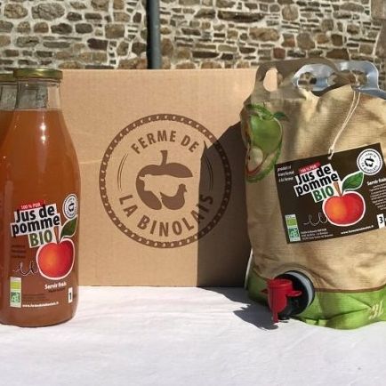 Jus de pommes BIO - 1l