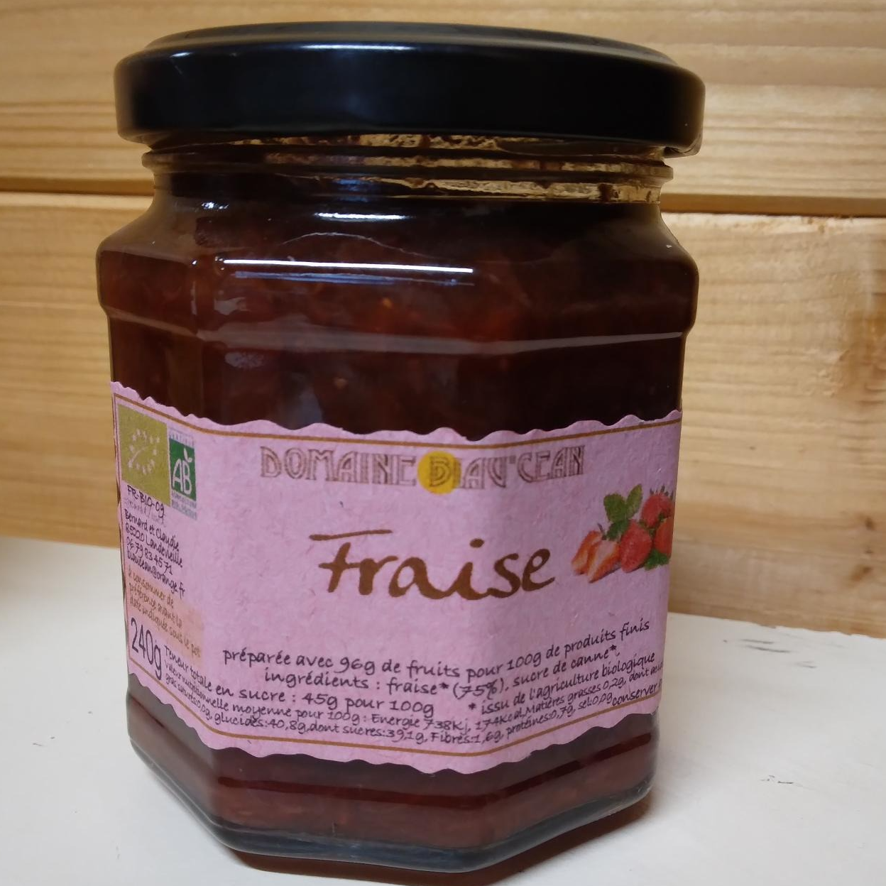 Confiture de Fraise - 240g