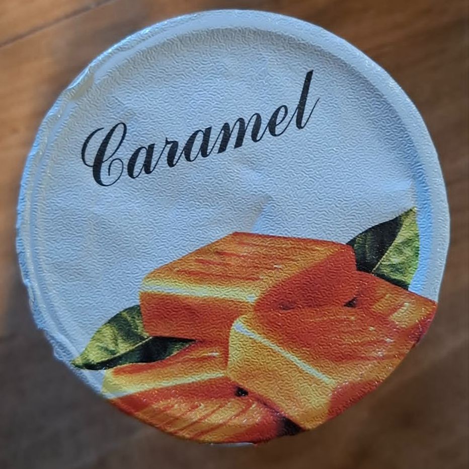 Yaourt CARAMEL 125g - (L'ESPRIT NORMAND)- revente - 125g