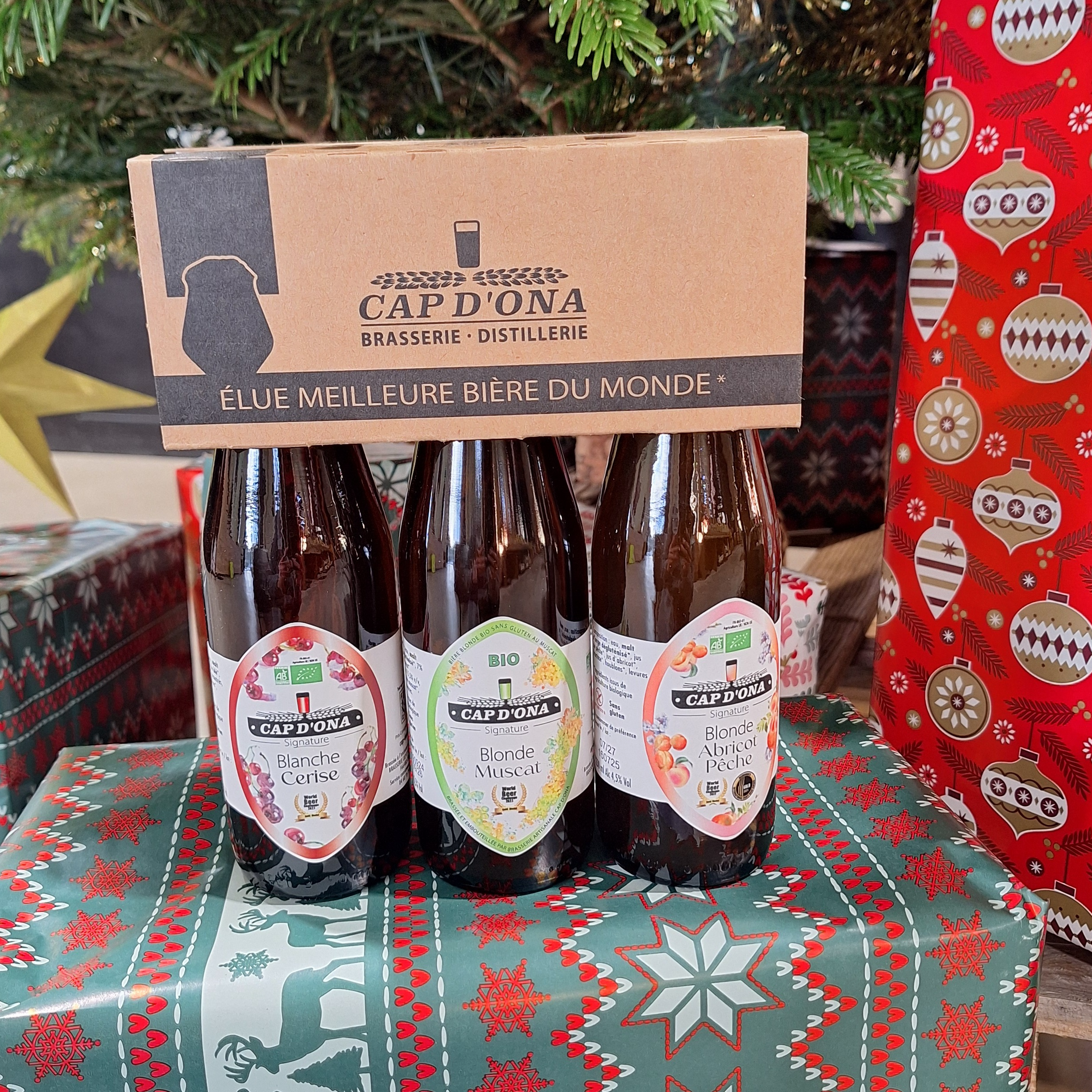 COFFRET 3 BIERES CAP D'ONA