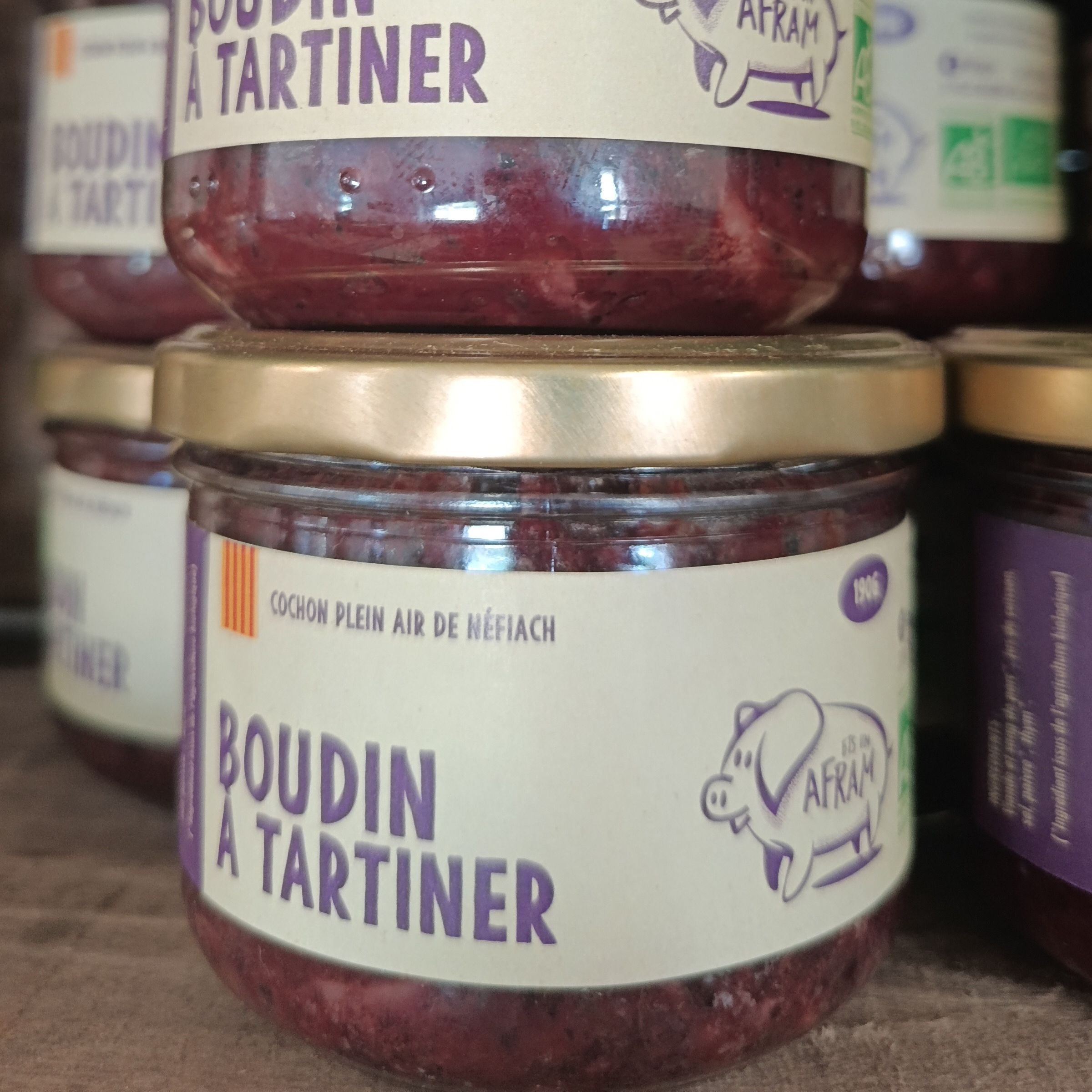 BOUDIN À TARTINER 190GR - AFRAM