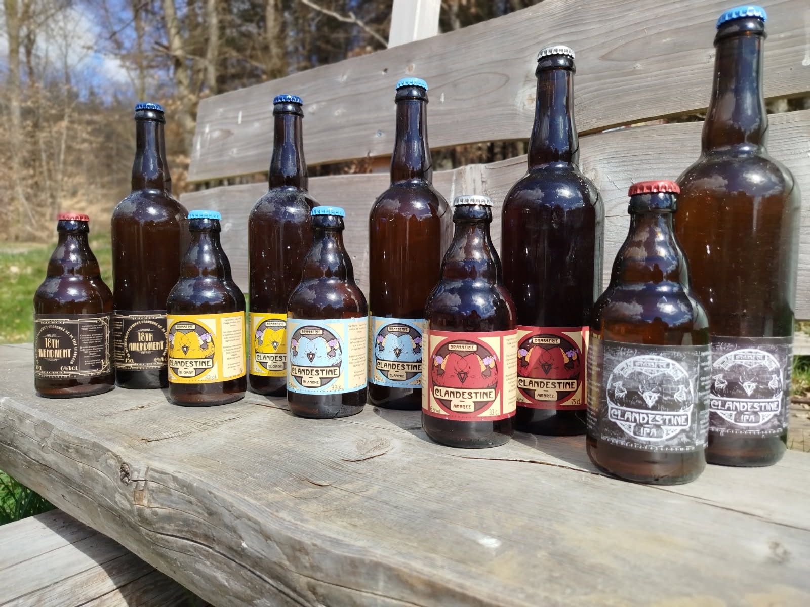 Biere Blanche 75 cl Clandestine