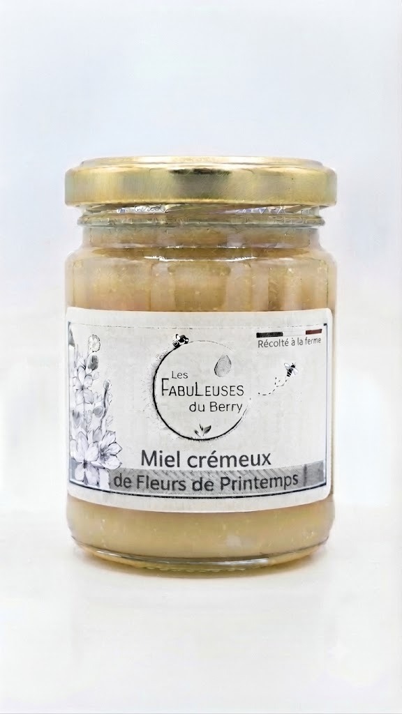 Miel de fleurs de printemps, crémeux - 125g