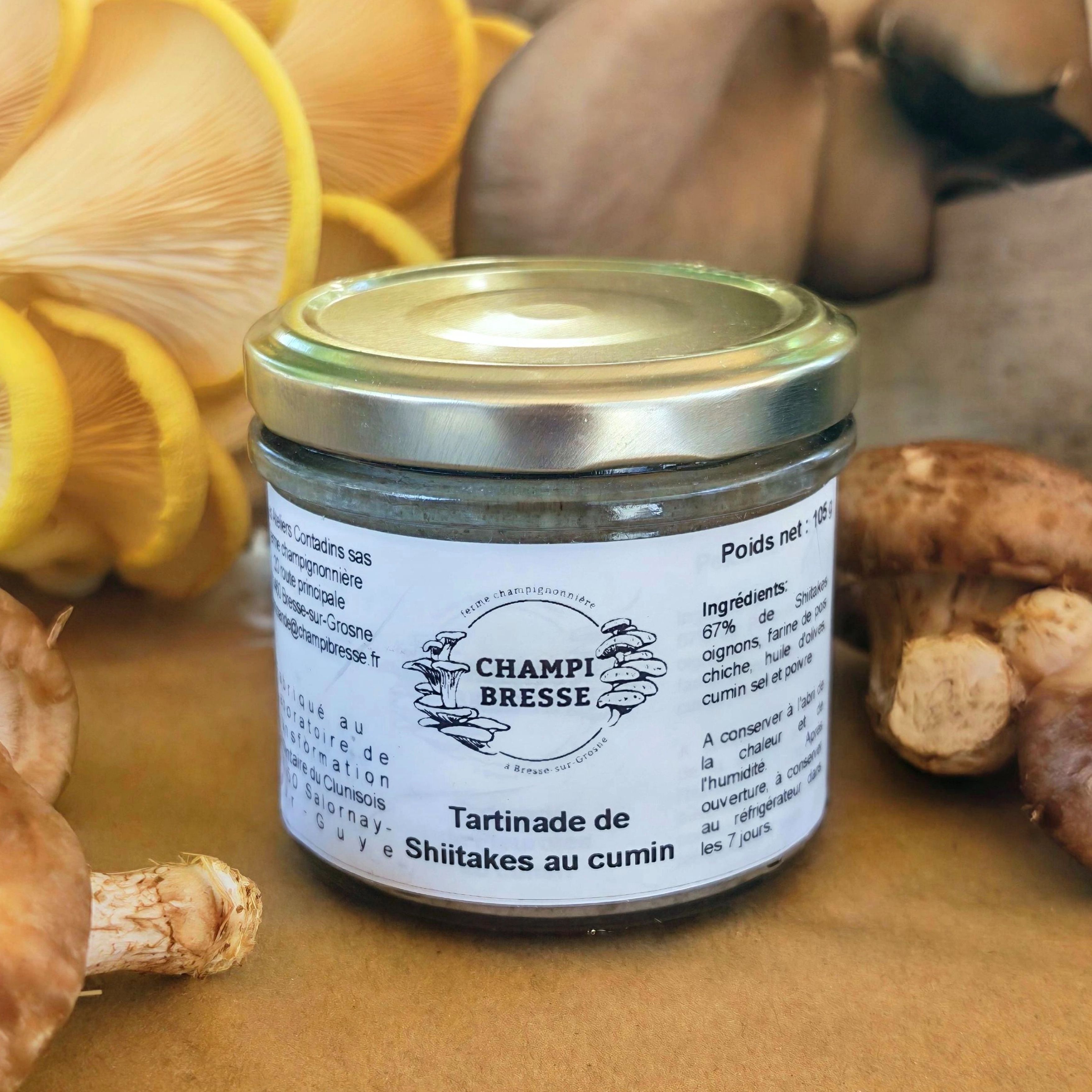 Tartinades de Shiitakes Cumin - 105g
