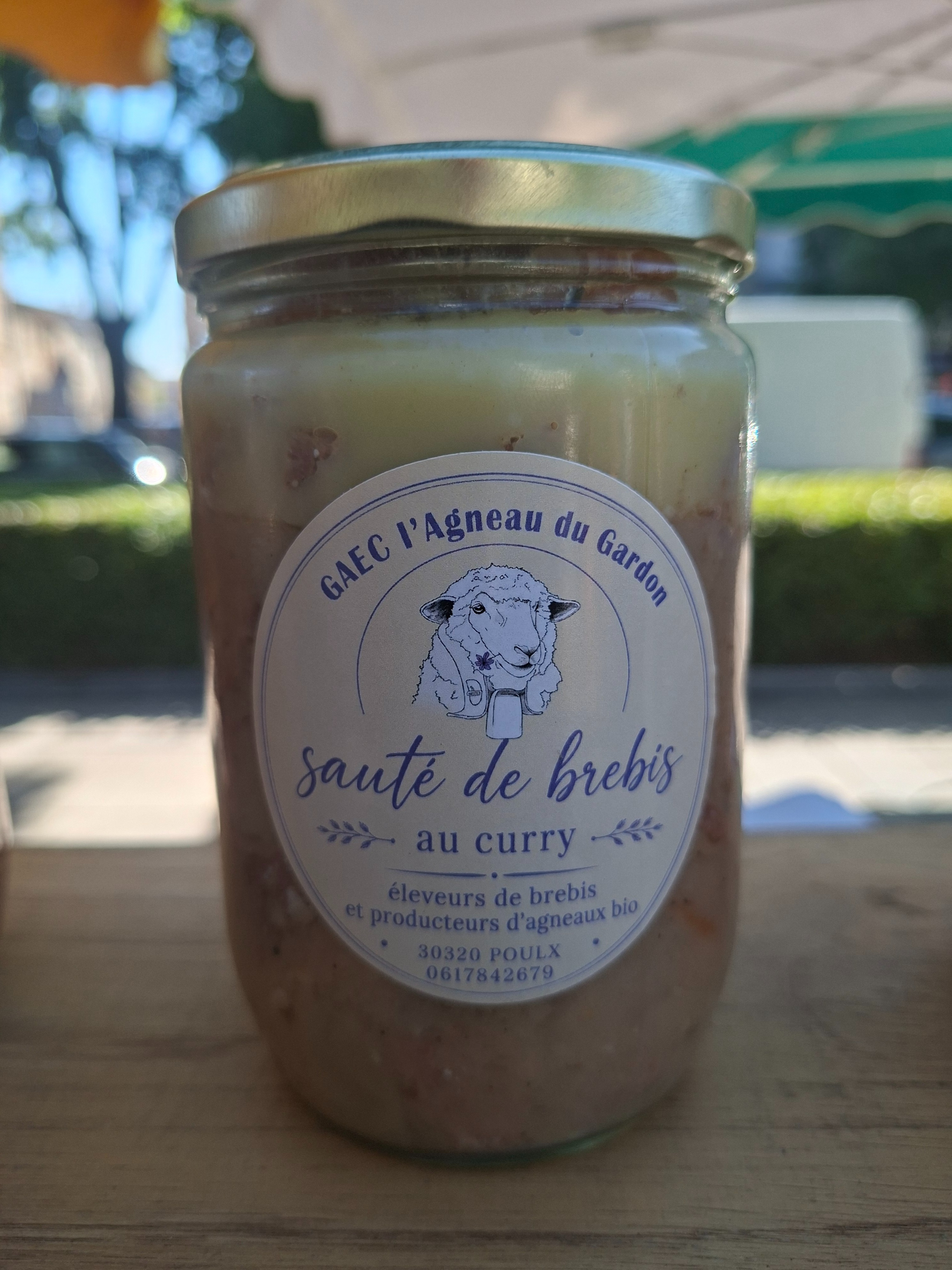 Sauté de brebis au curry