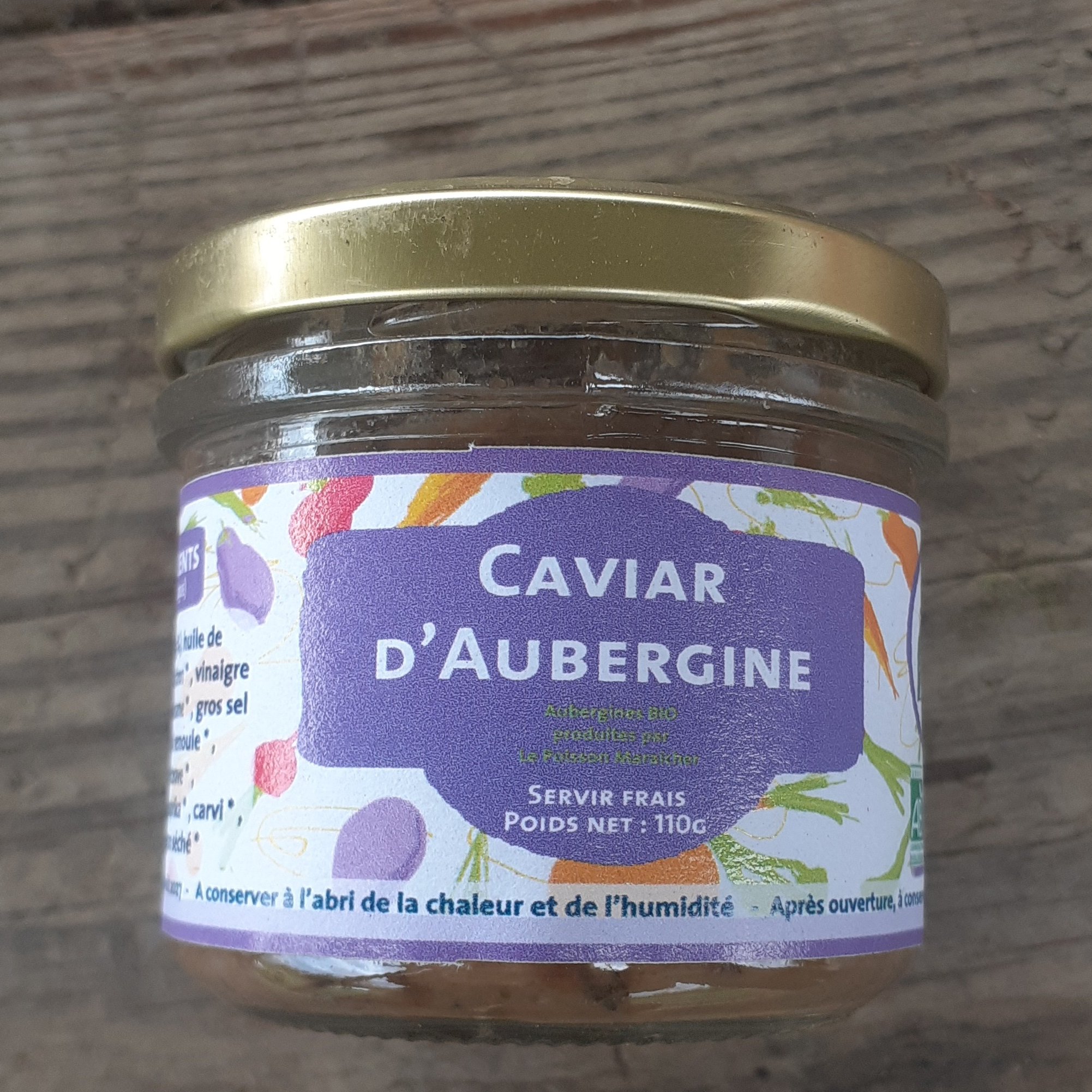 Caviar d'aubergine - 110g