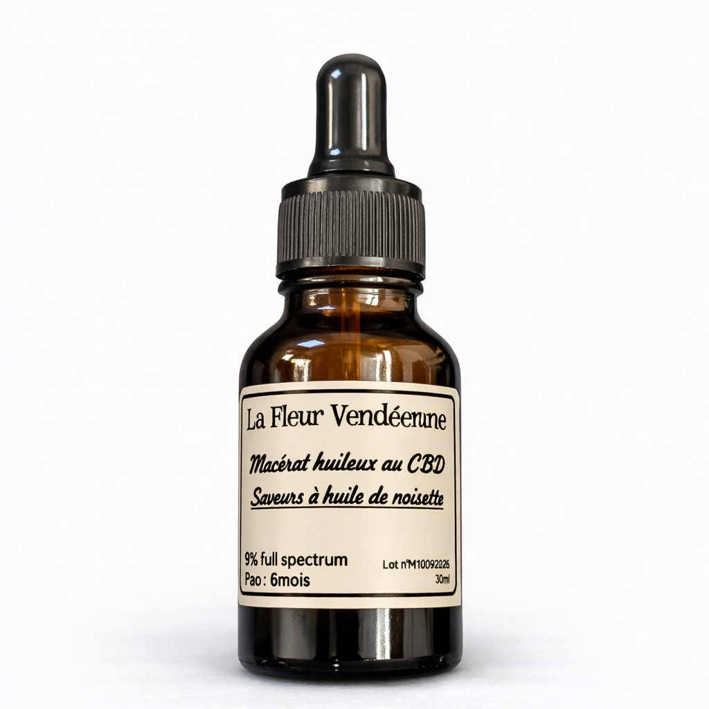 Huile macerat cbd / noisette