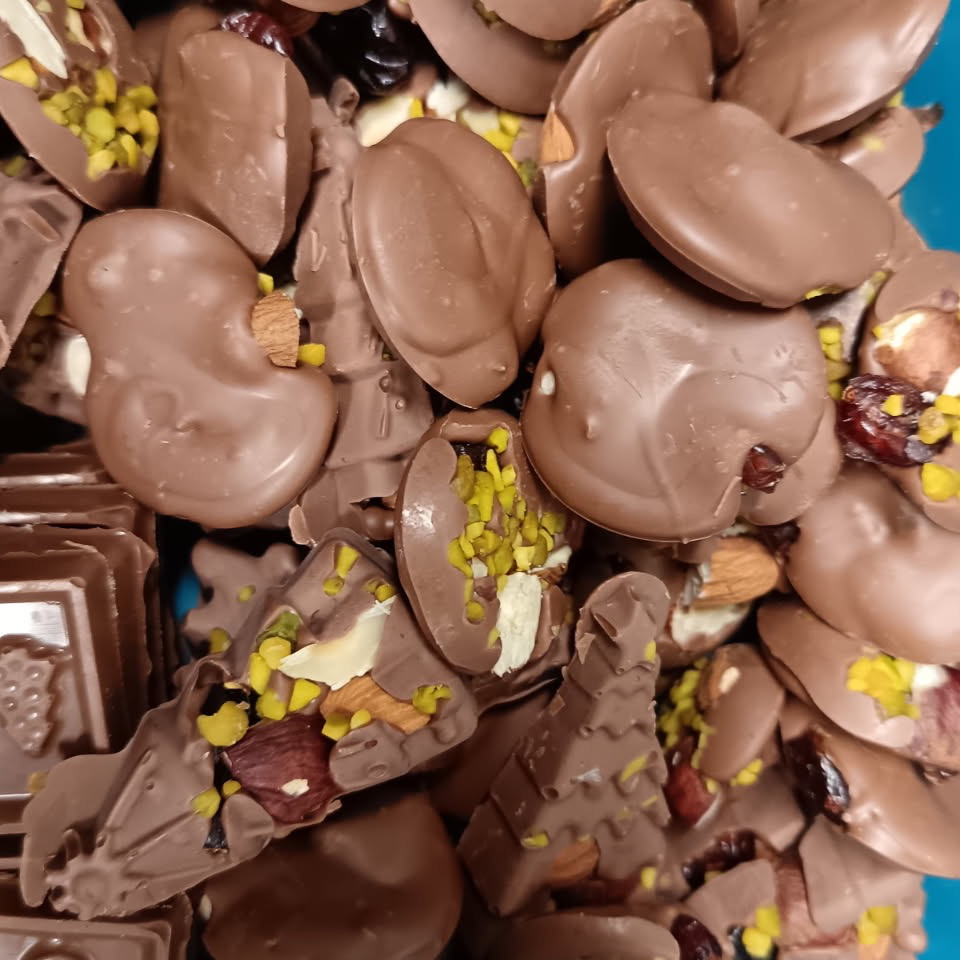 Mendiants chocolat au lait 100gr