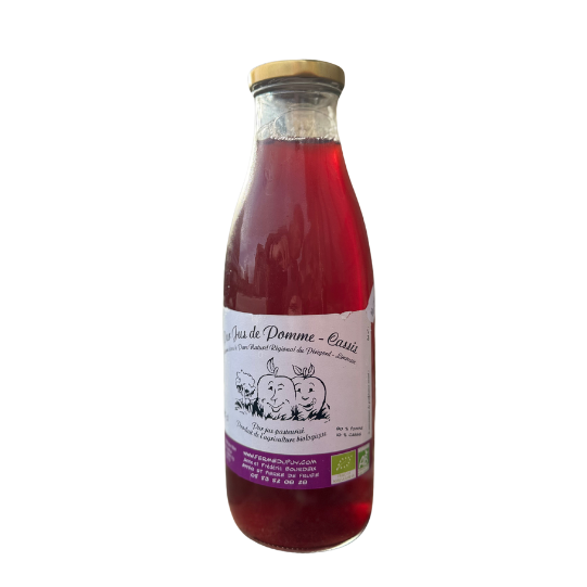 jus de pomme-cassis 75cl - 1,1kg