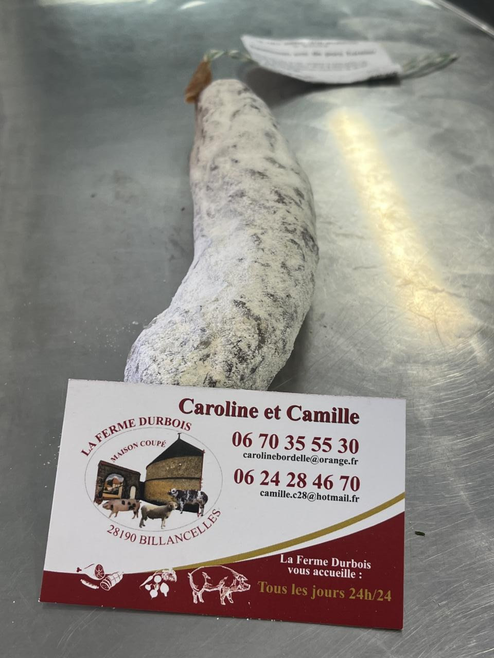 Saucisson sec fermier