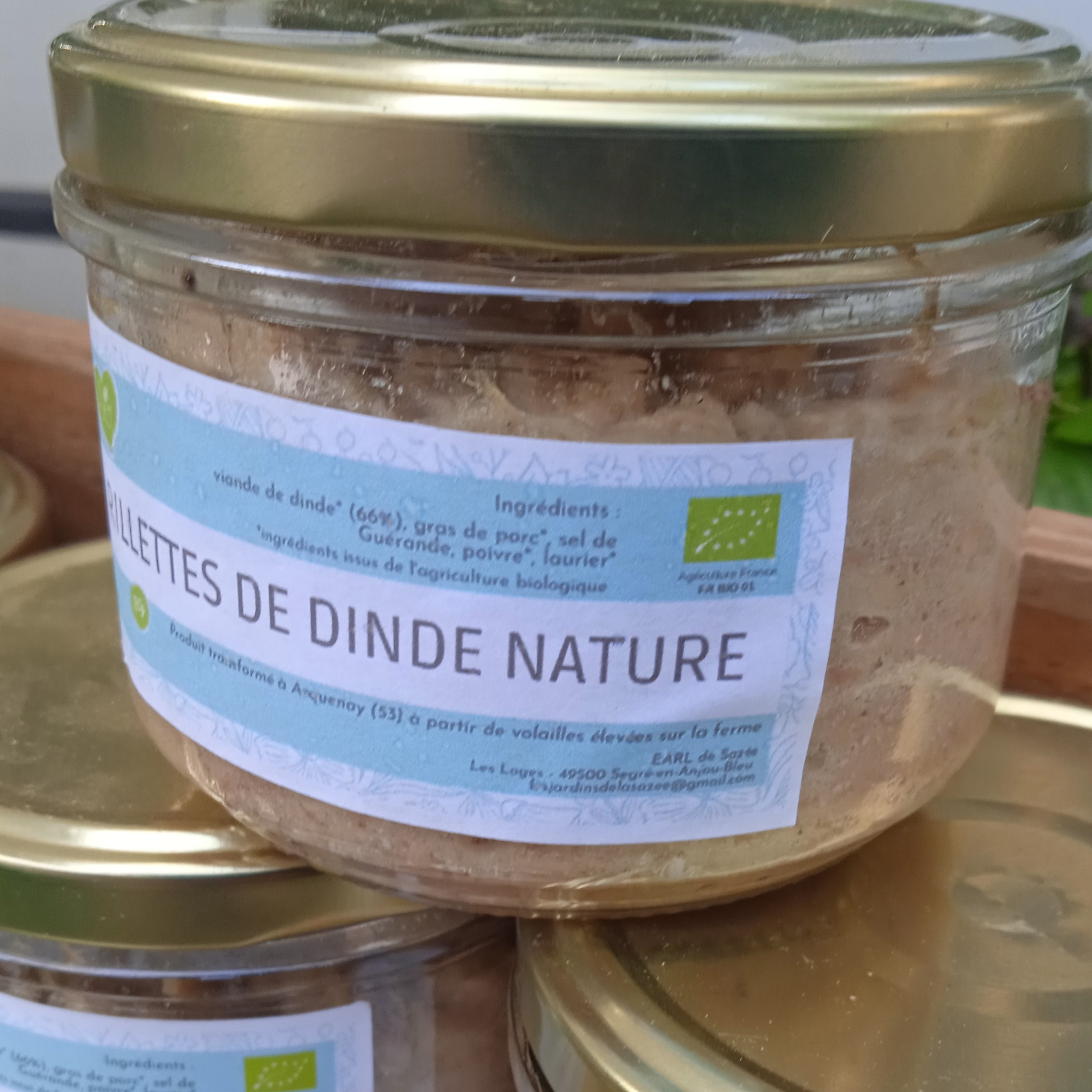 Rillettes de Dinde Nature