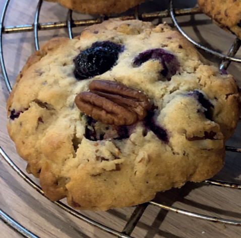 COOKIE MYRTILLES / CHOCOLAT BLANC - 80g