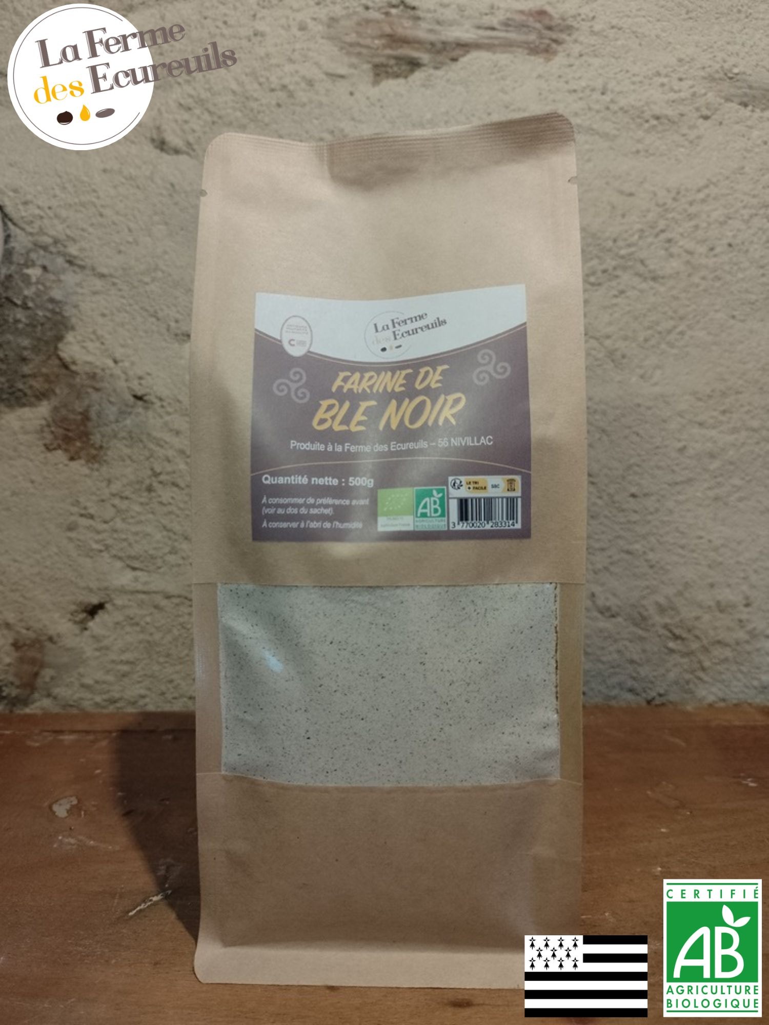 Farine de Blé Noir, sachet de 500g