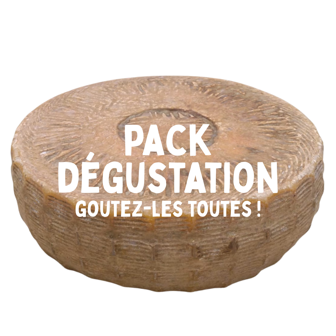 Pack dégustation - Tomme au lait entier - 400g