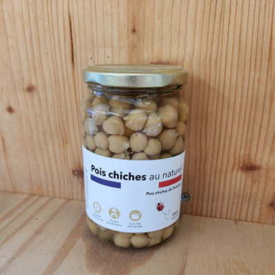 POIS CHICHES AU NATUREL 370ML