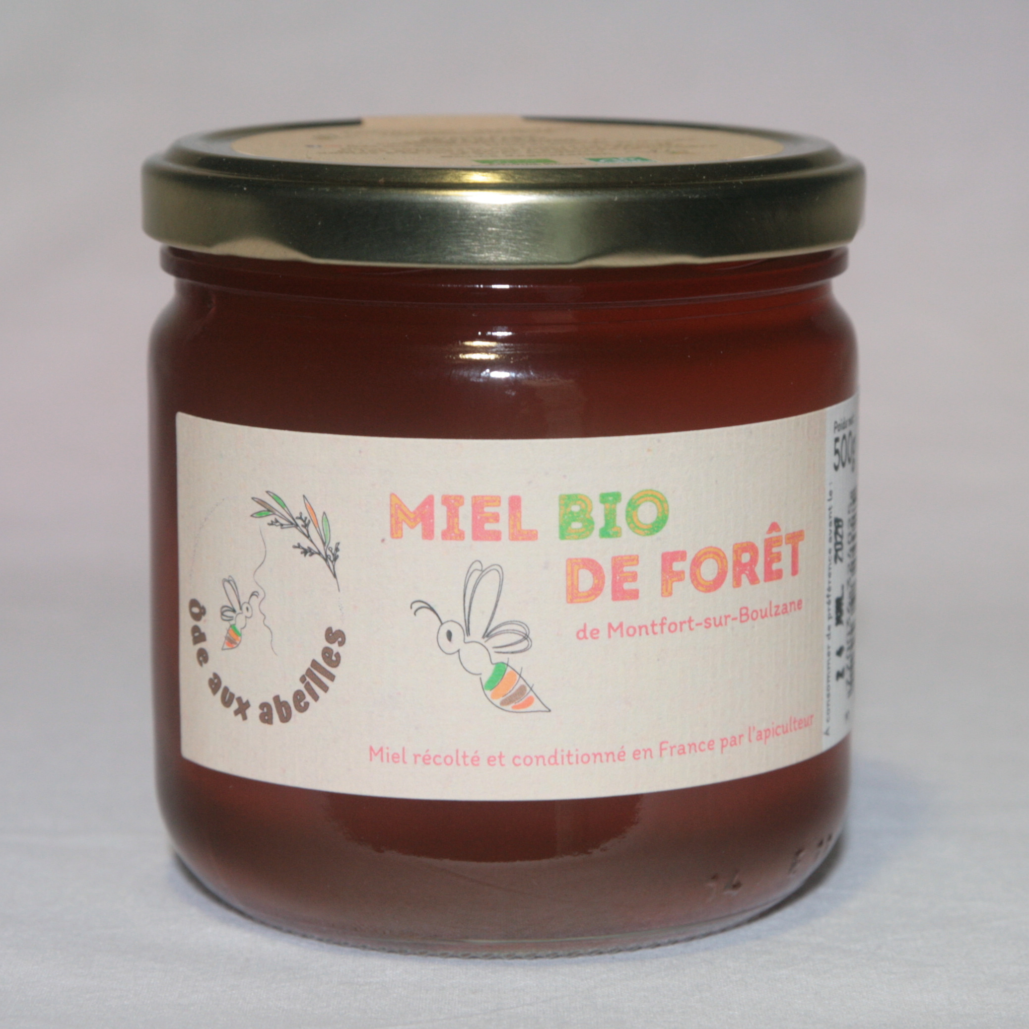 Miel bio de Forêt