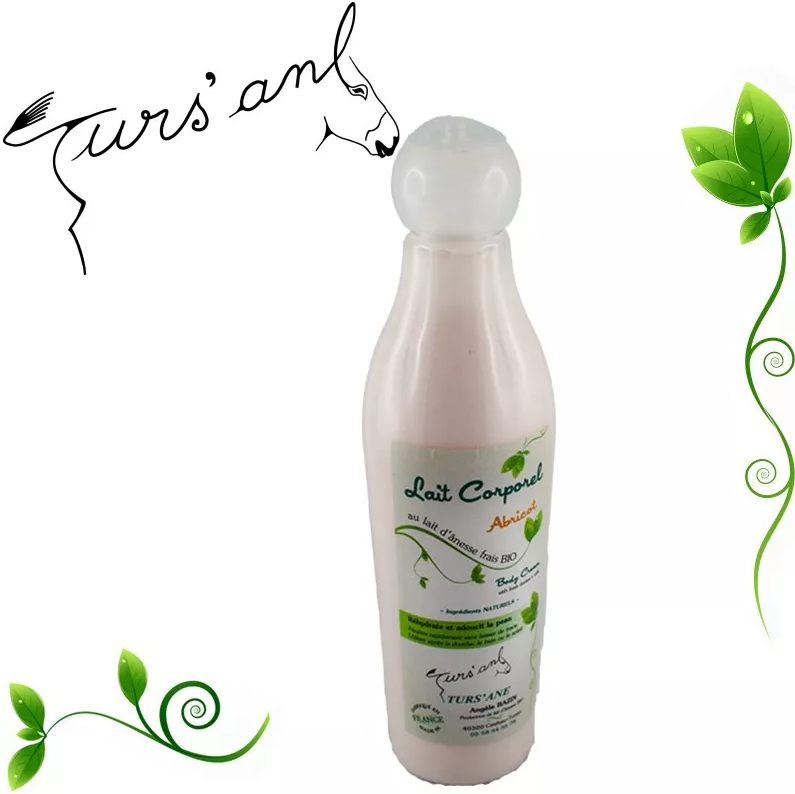 LAIT CORPOREL AU LAIT FRAIS D'ÂNESSE BIO ABRICOT - 250ml