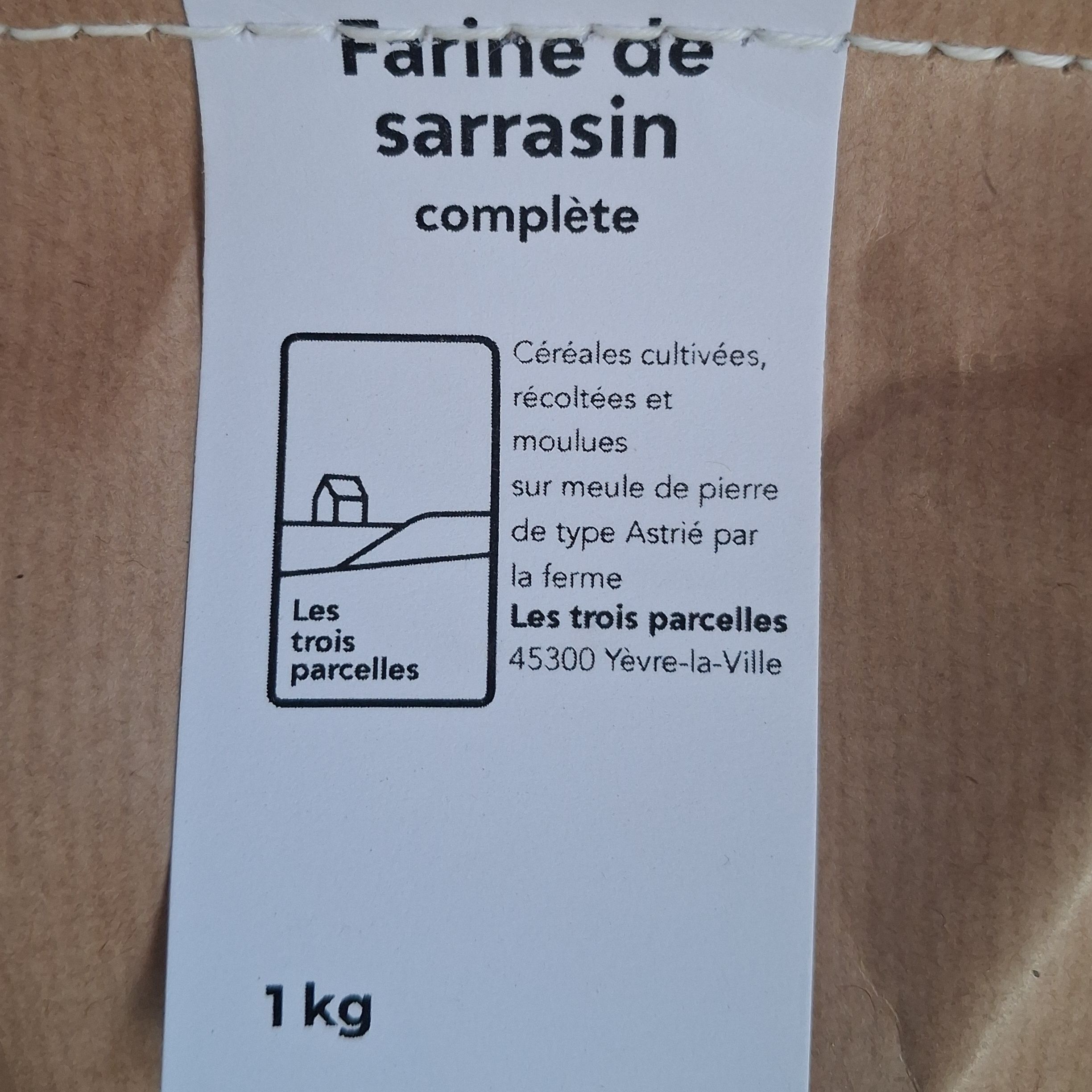 Farine de sarrasin complète - 1kg