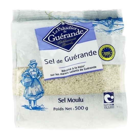 Sel de Guérande IGP Moulu - 500g