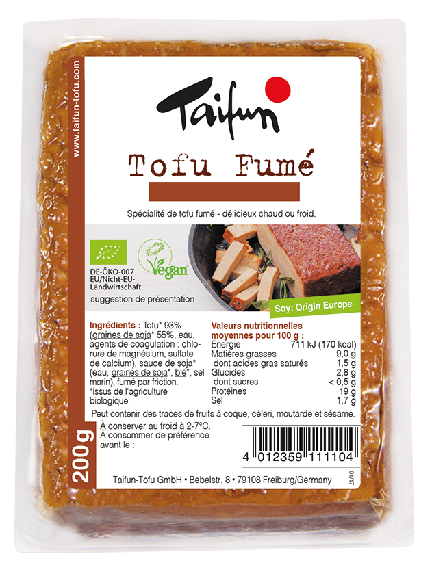 Tofu fumé - 200g