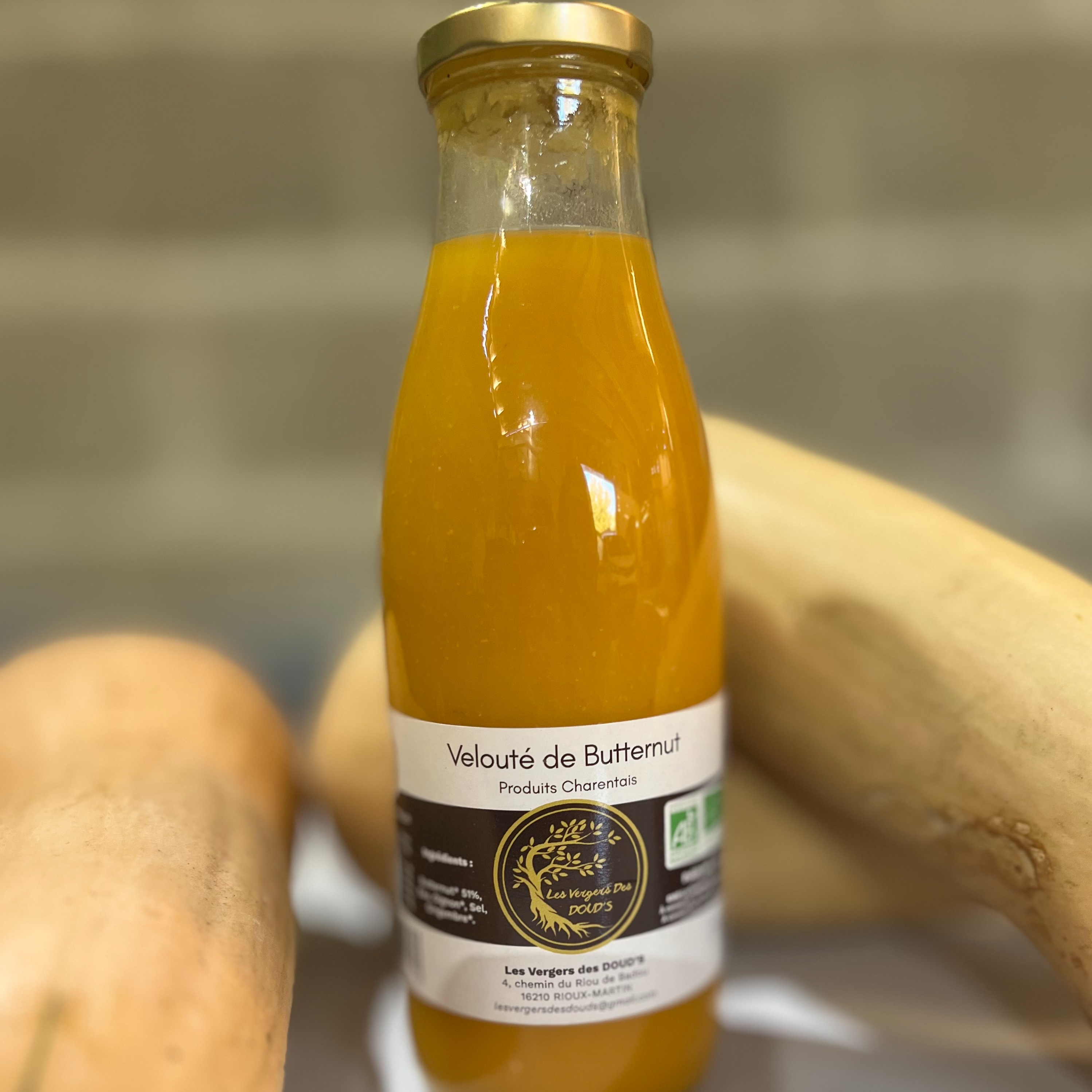 Velouté Butternut Gingembre, 0,75 L