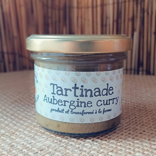 TARTINADE AUBERGINE CURRY 95G - 95g