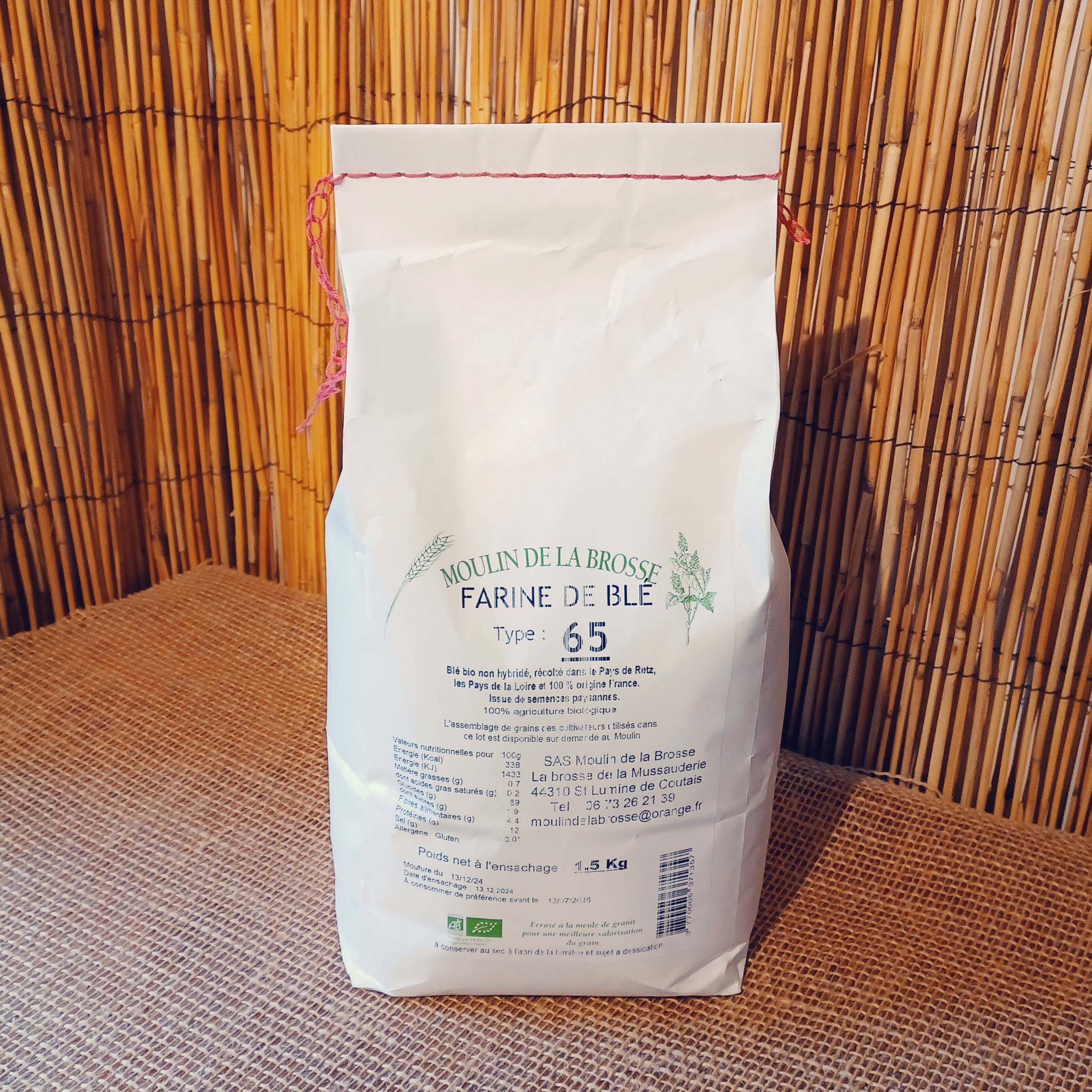 Farine Blé T65 - 1,5kg