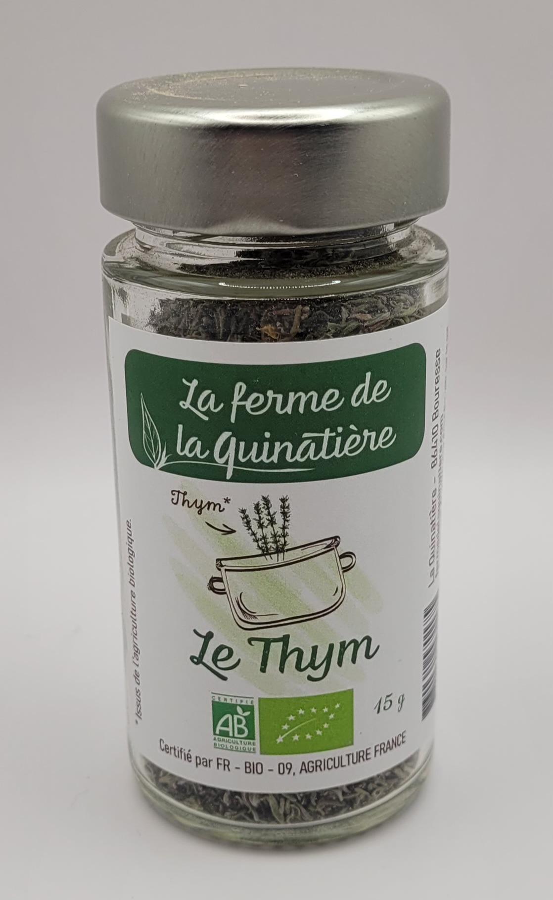 Le thym - 15g
