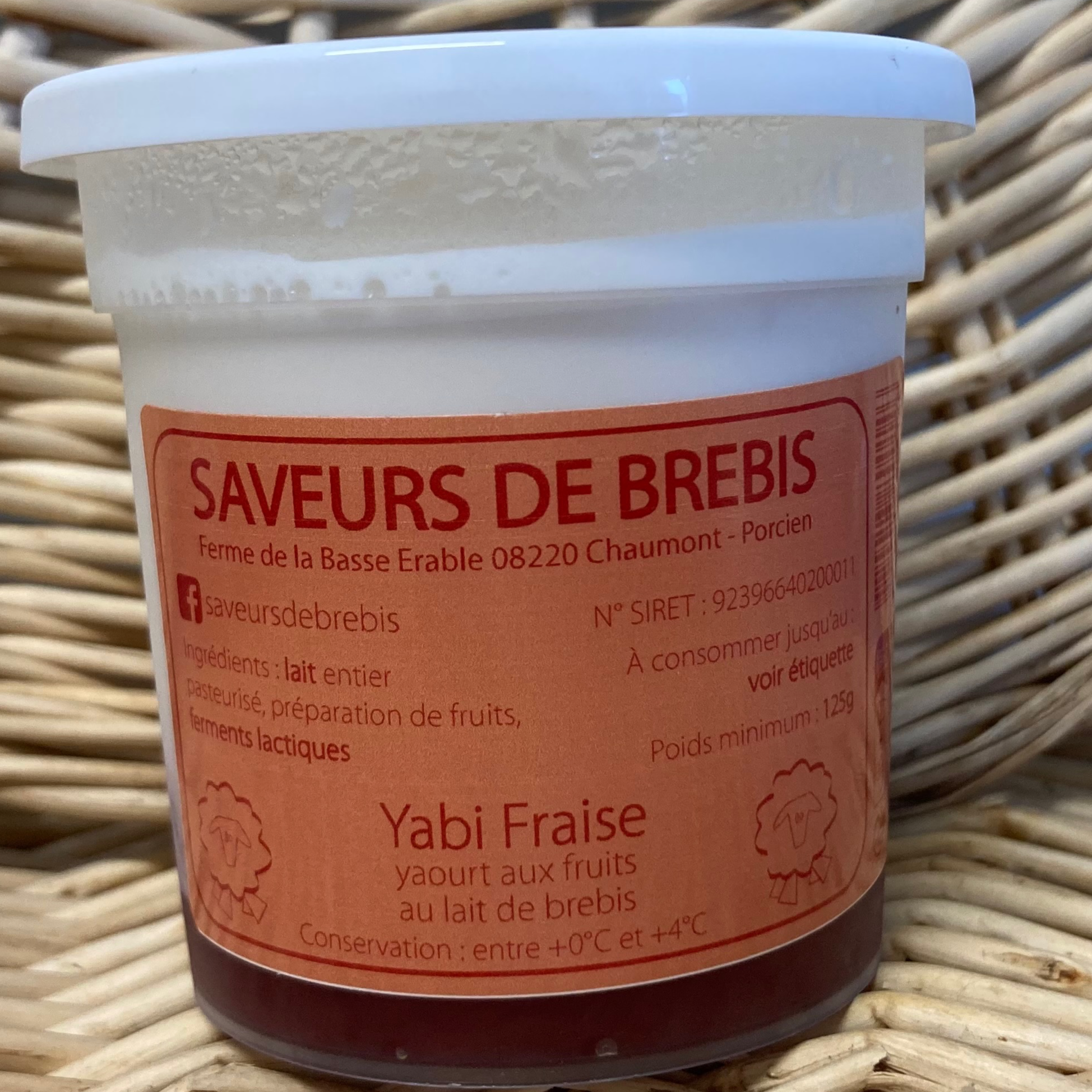 Yabi Fraise - 125g